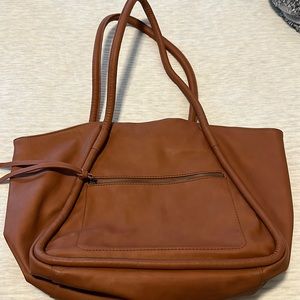 Chestnut brown tote